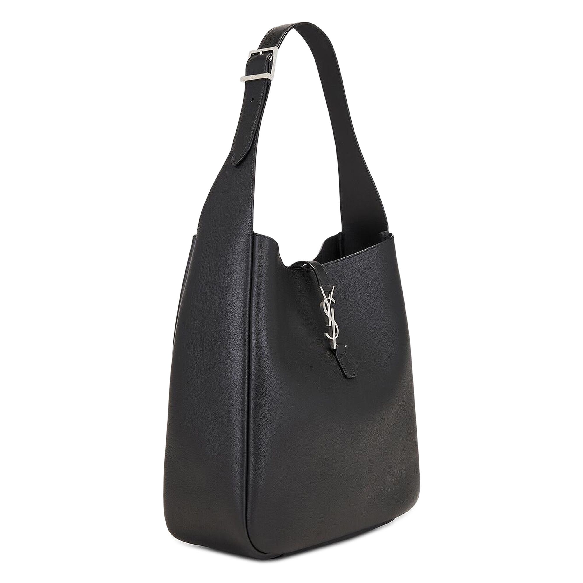 Saint Laurent Le 5 Á 7 Supple Shoulder Bag 'Black' - 3