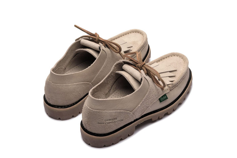 Paraboot Uw Thiers Smooth/Velvet Sand - Rubber Sole outlook