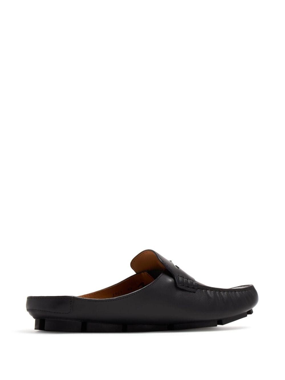 Medusa leather loafers - 3