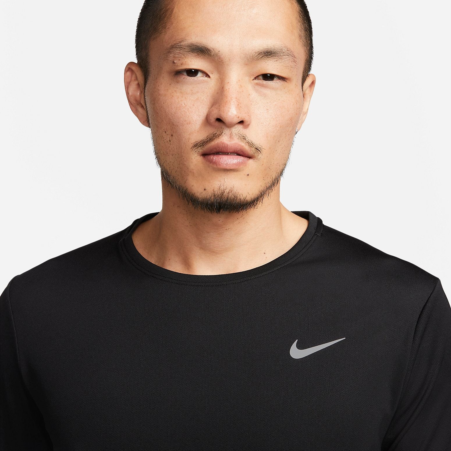 NIKE DRI-FIT UV MILER MEN'S SHORT-SLEEVE RUNNING TOP 'Black' DV9316-010 - 2