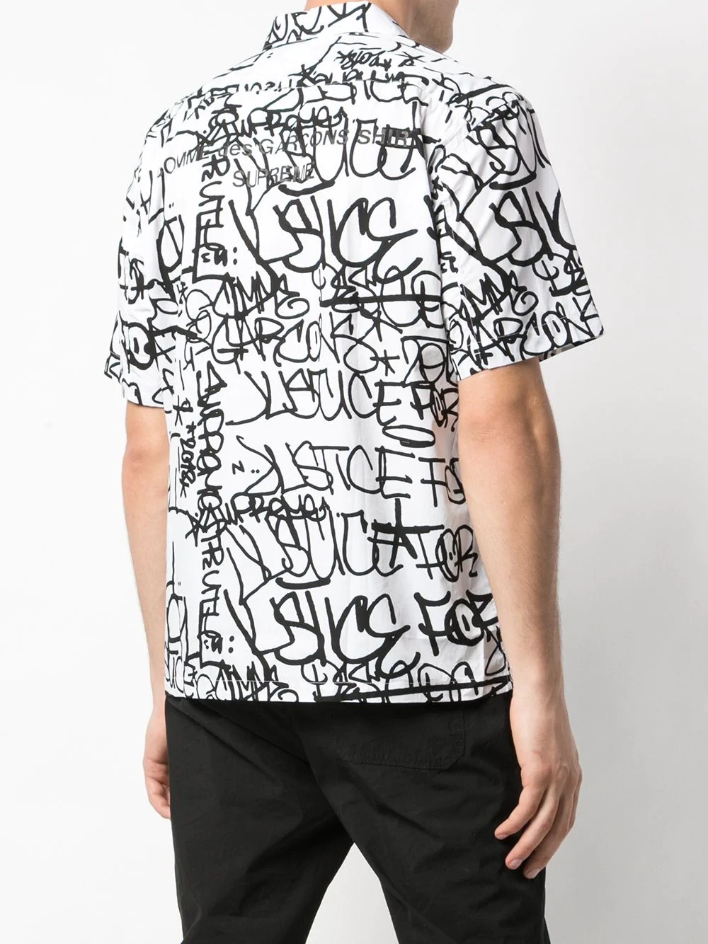 x CDG graphic print shirt - 4