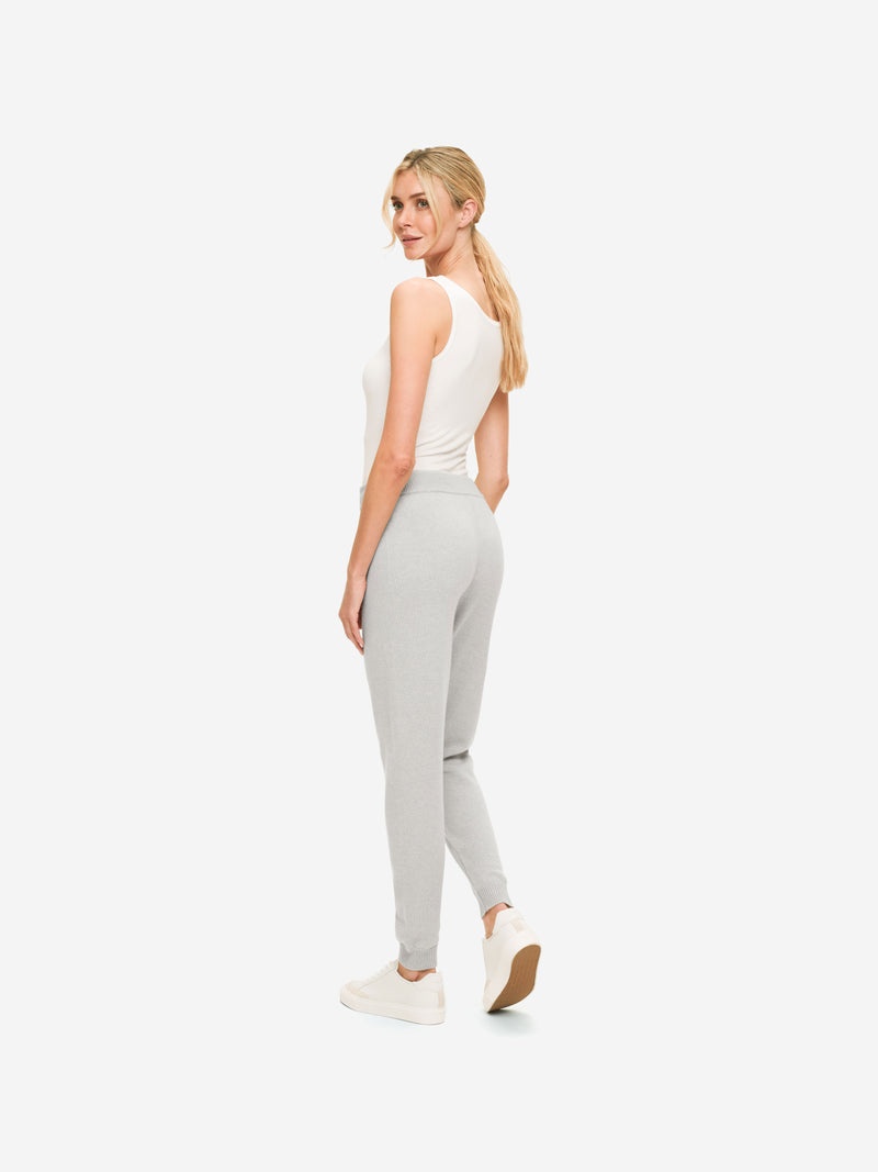 Women's Track Pants Daphne Cashmere Silver - 4