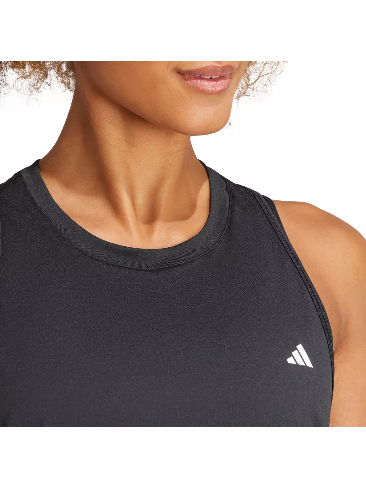 Women's Designed for Training Tee Tank Top-Black - 4