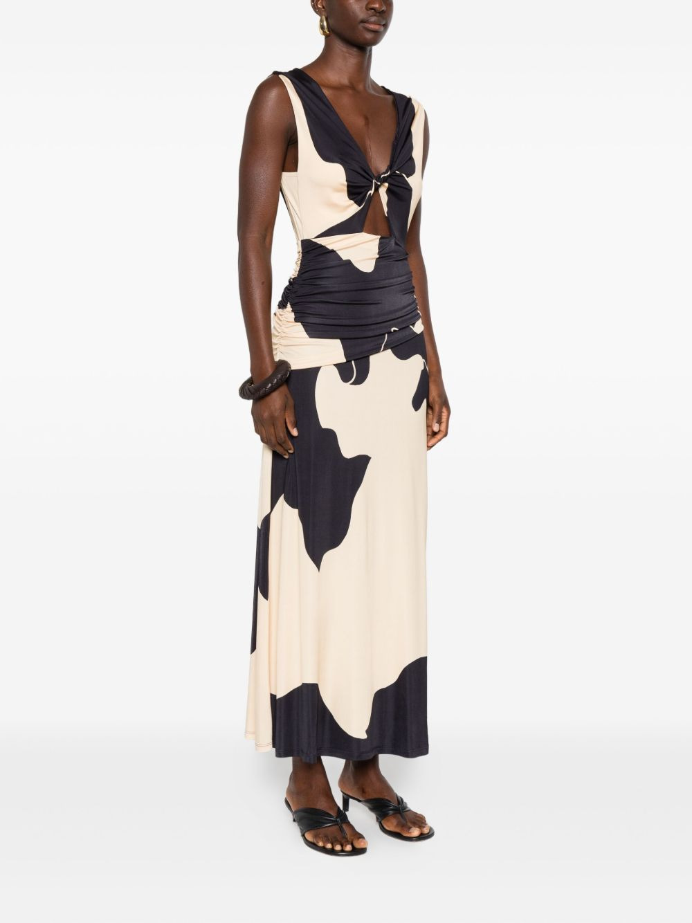 Horizonte Mistico midi dress - 3