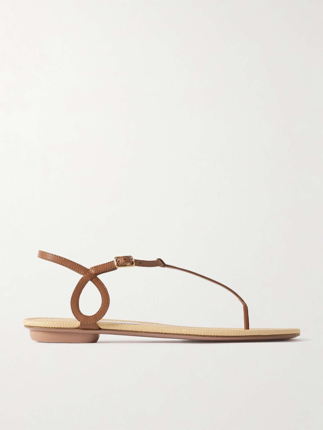 Almost Bare leather sandals - 1