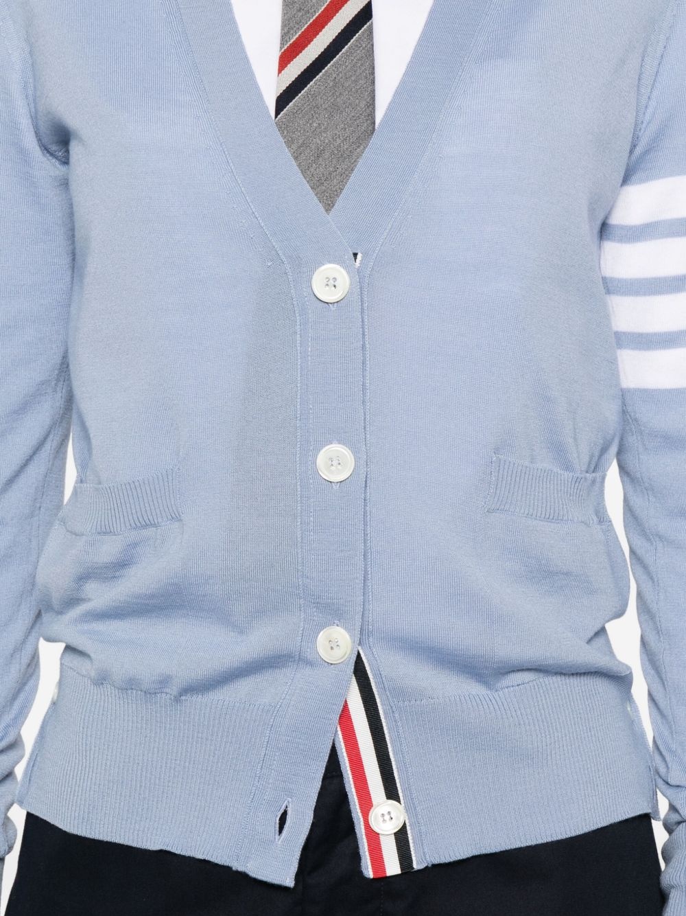 virgin wool cardigan - 5