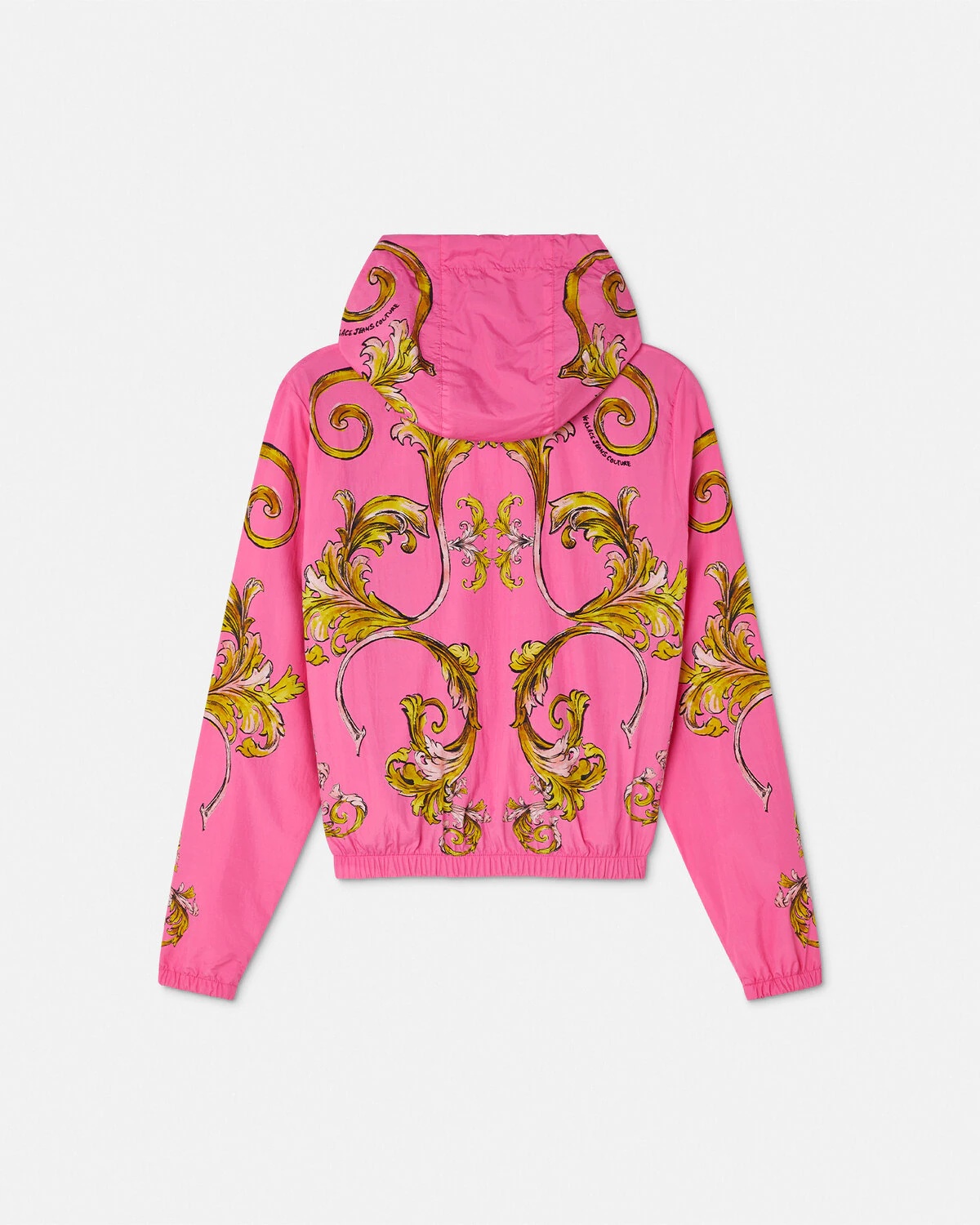 ブルゾン Versace Jeans Couture Outline Baroque Windbreaker Versace Jeans Couture: Black & Gold Outline Barocco