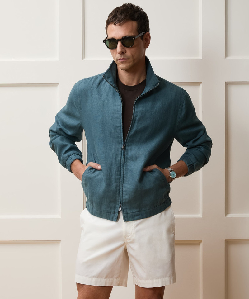 TODD SNYDER Linen Dad Jacket outlook
