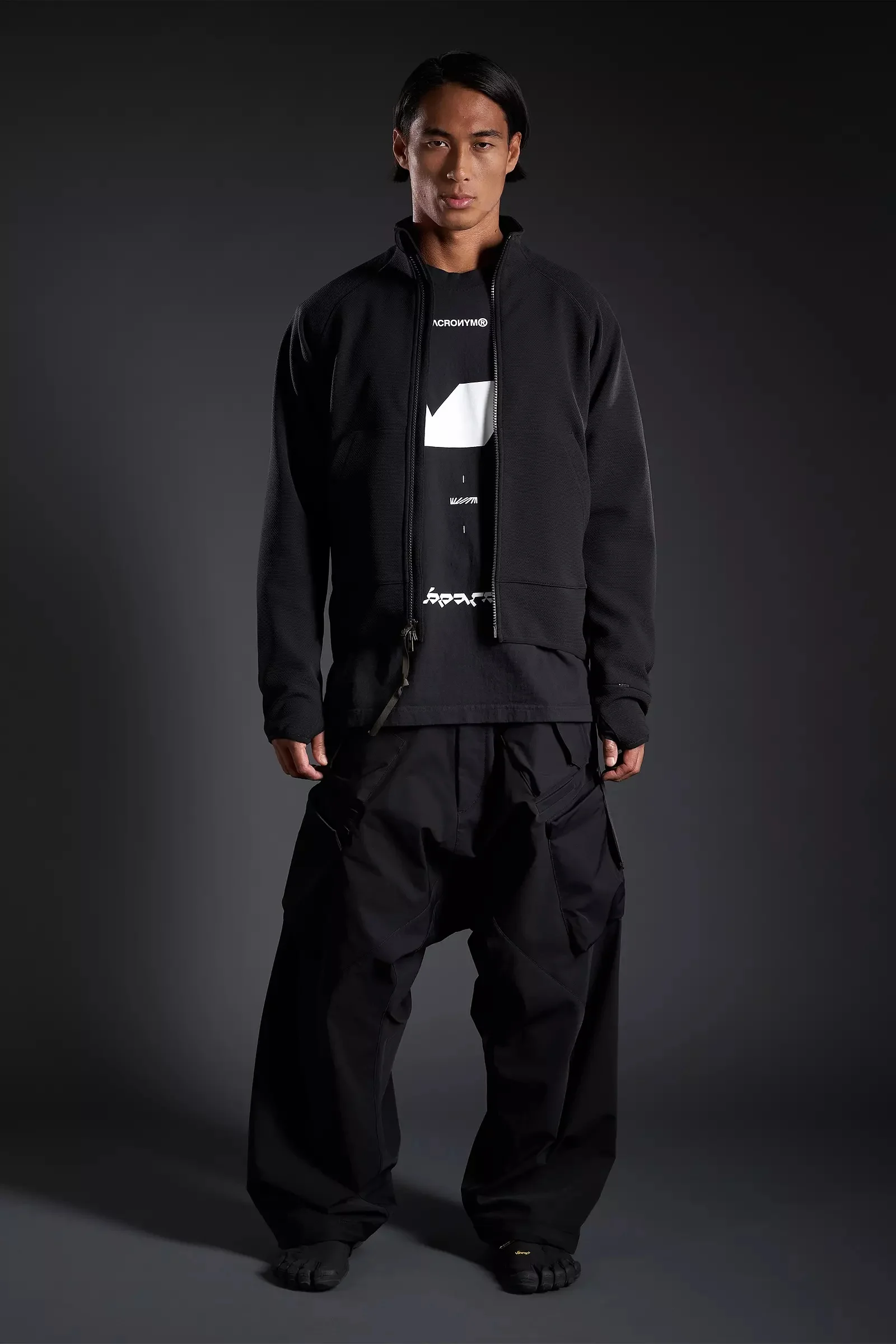 Acronym公式限定 J97-SS XDRY WB-400 Jacket ACRONYM J97-SS schoeller® 3XDRY® WB-400™ Jacket Black | REVERSIBLE