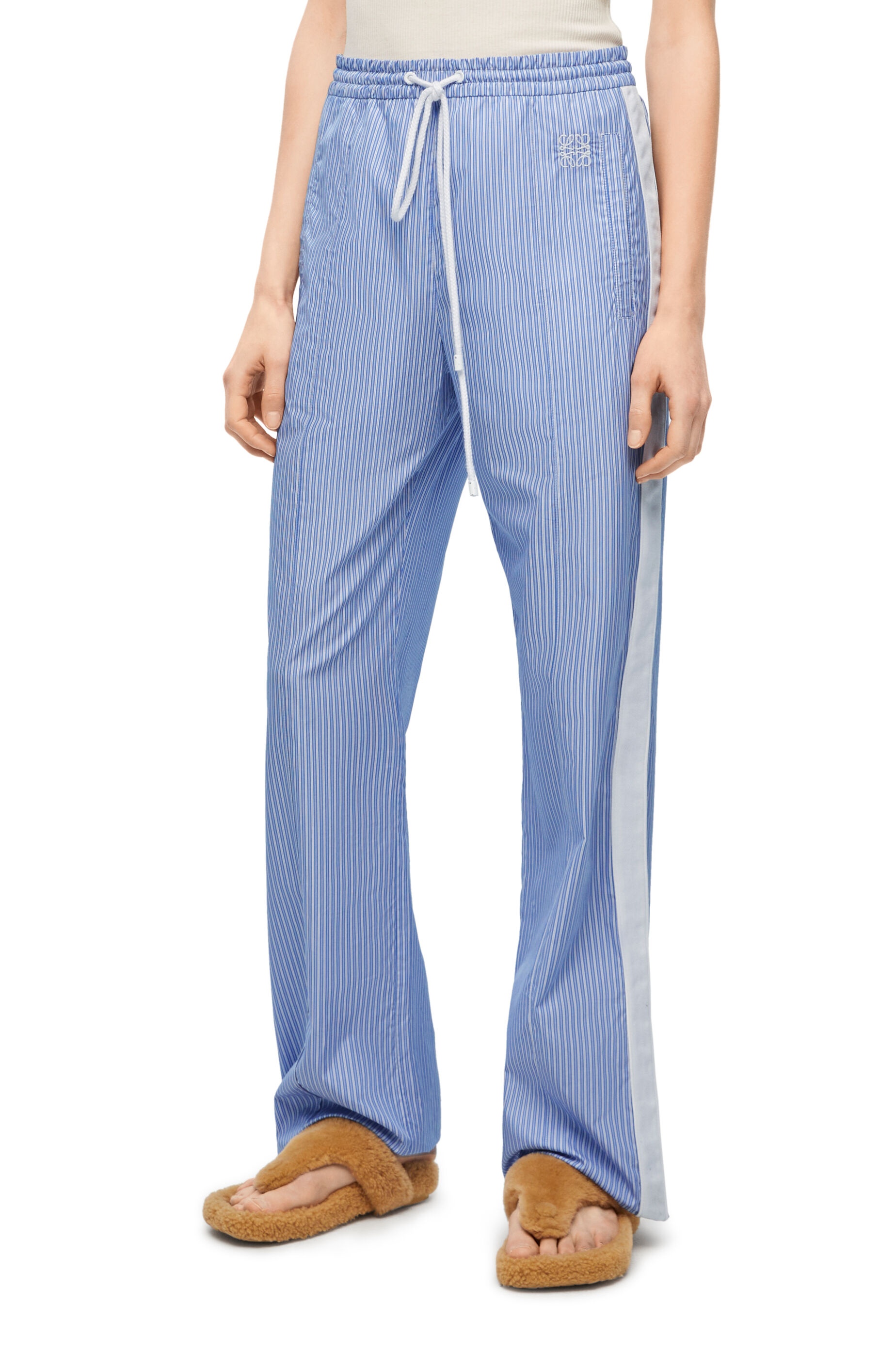 Tracksuit trousers in striped cotton - 3