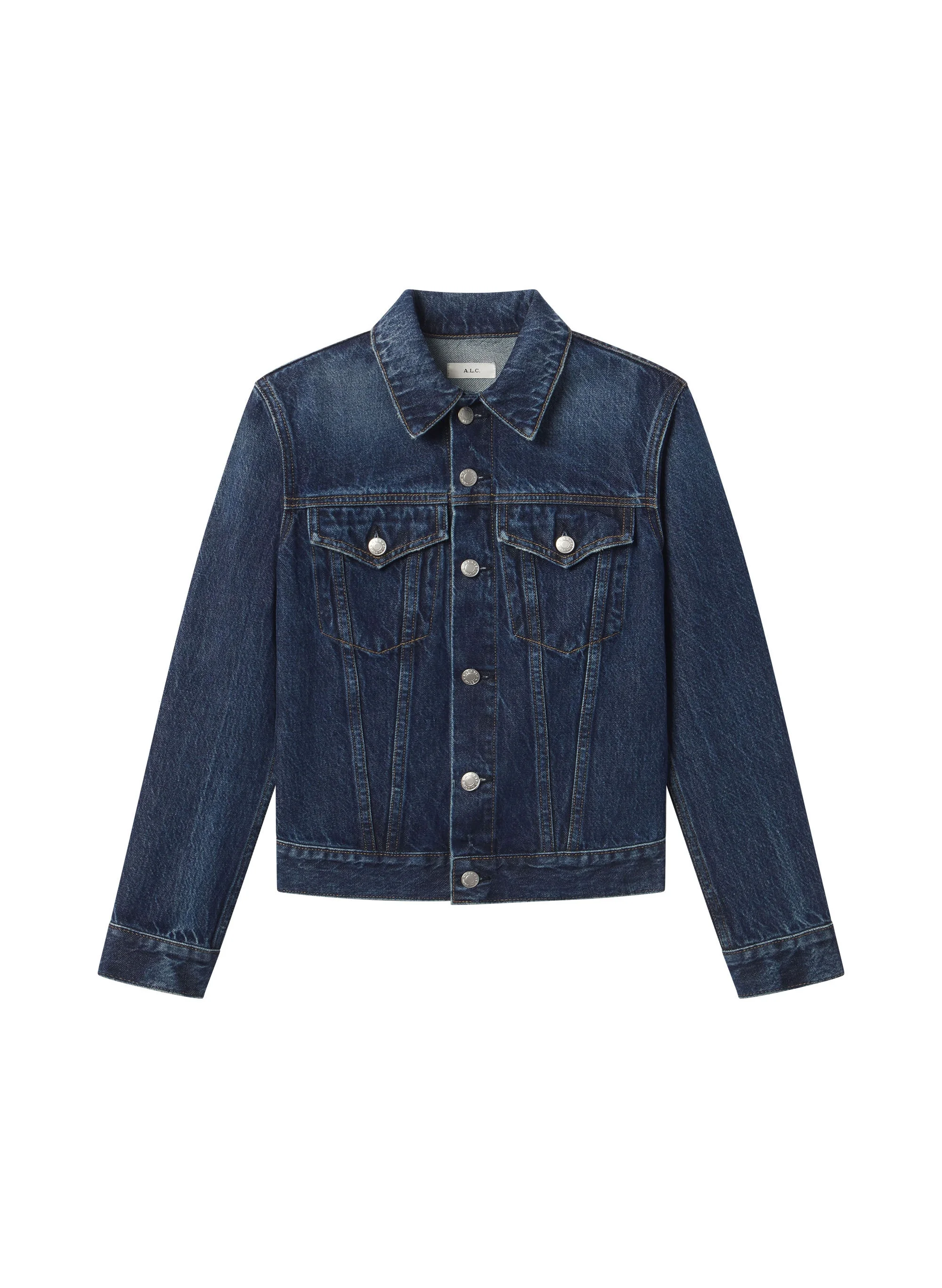 The 968 Shrunken Denim Jacket - 1