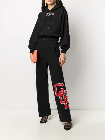 GCDS logo-patch track pants outlook