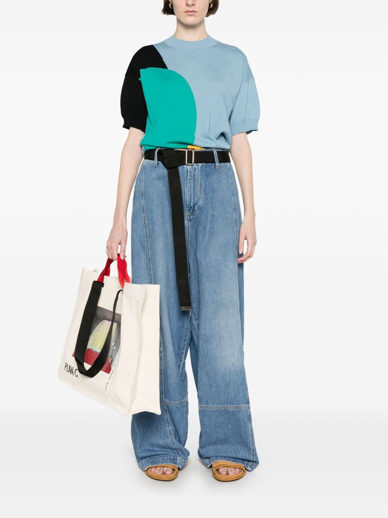 Plan C wide-leg cargo jeans outlook