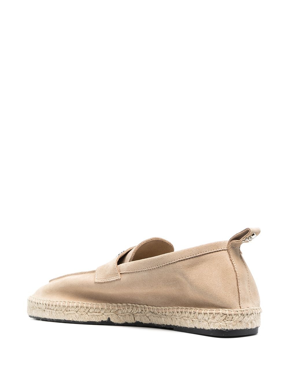 logo-plaque suede espadrilles - 3