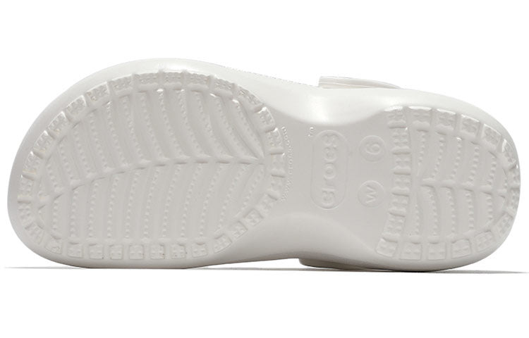 (WMNS) Crocs Classic Clog clouds Retro Beach Shoe White 206750-100 - 5