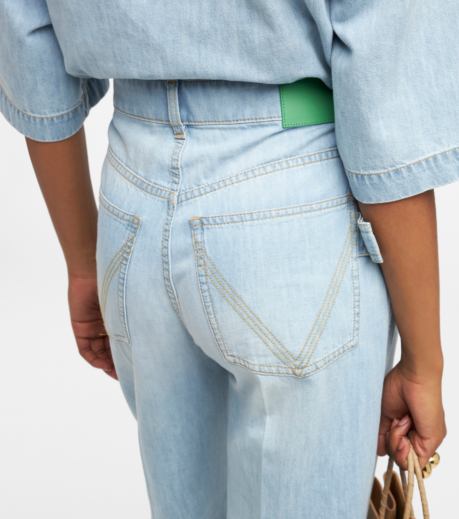 High-rise wide-leg jeans - 6