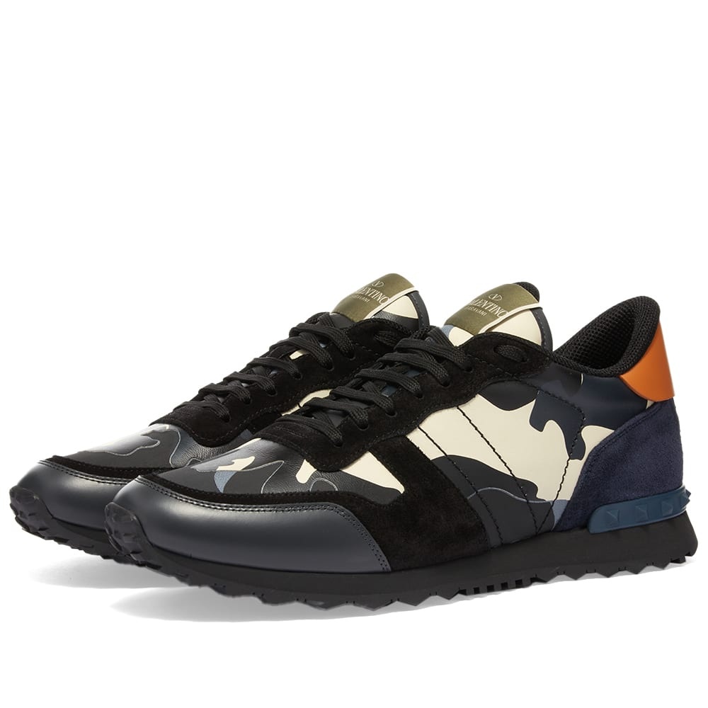 Valentino Rockrunner Camo Sneaker - 1