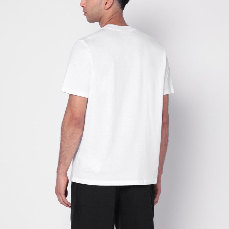 Jil Sander White Cotton T-Shirt Men - 2