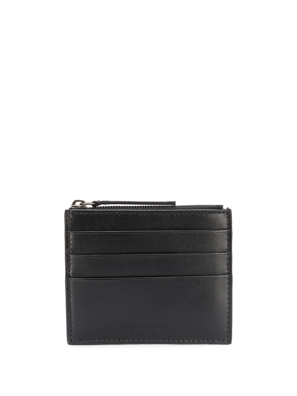 slim leather card holder - 1