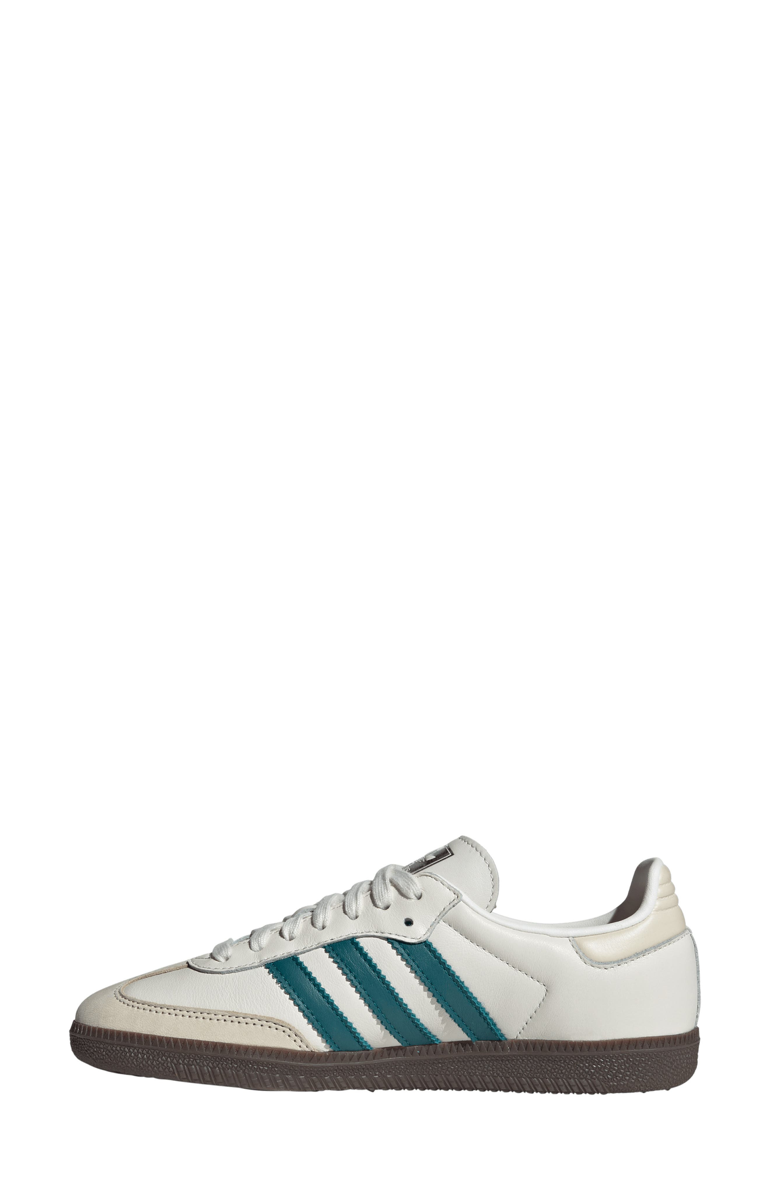 adidas Samba OG Sneaker in Cloud/teal/wonder at Nordstrom - 6
