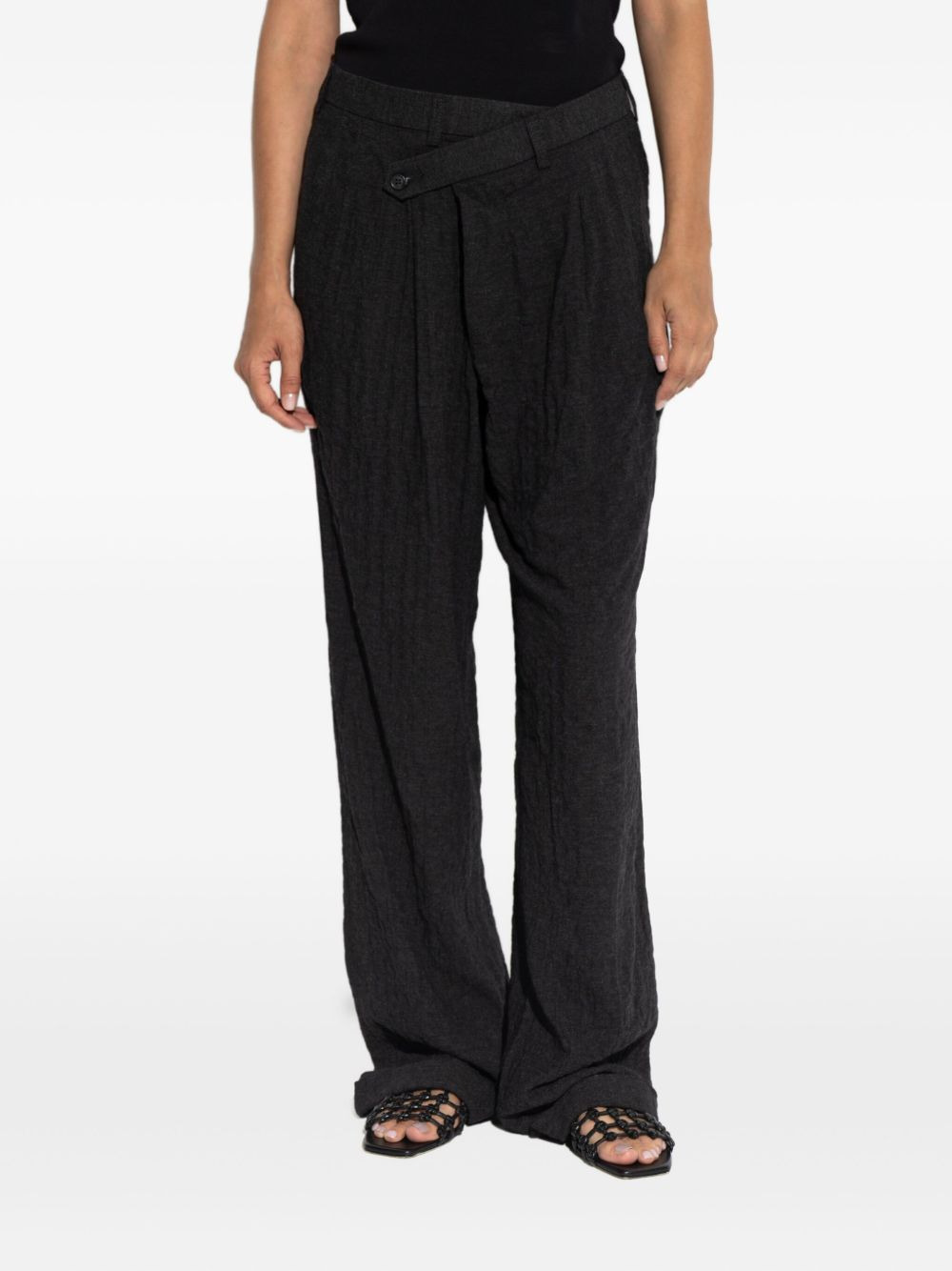dropped-crotch trousers - 3