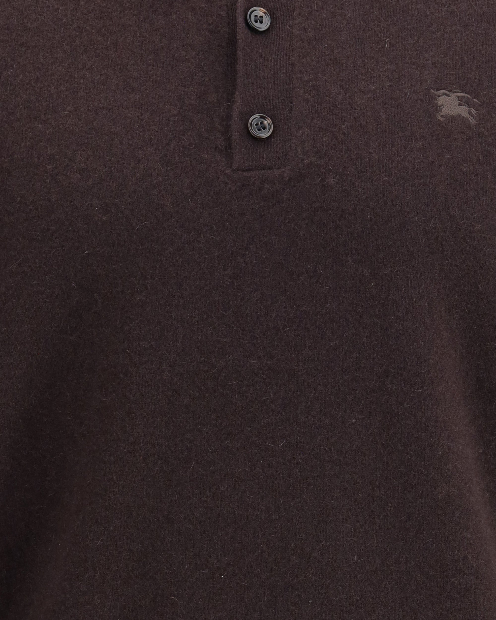 Cashmere long-sleeved polo Sweater - 3