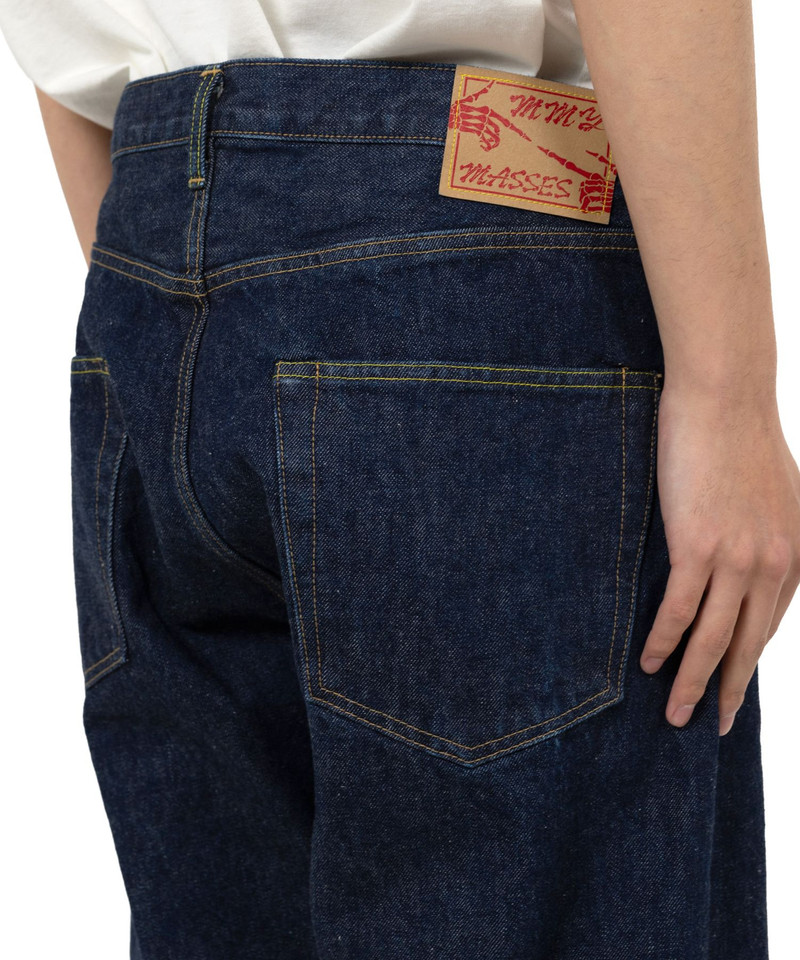 "MASSES x MMY" One Wash Denim Pants 7
