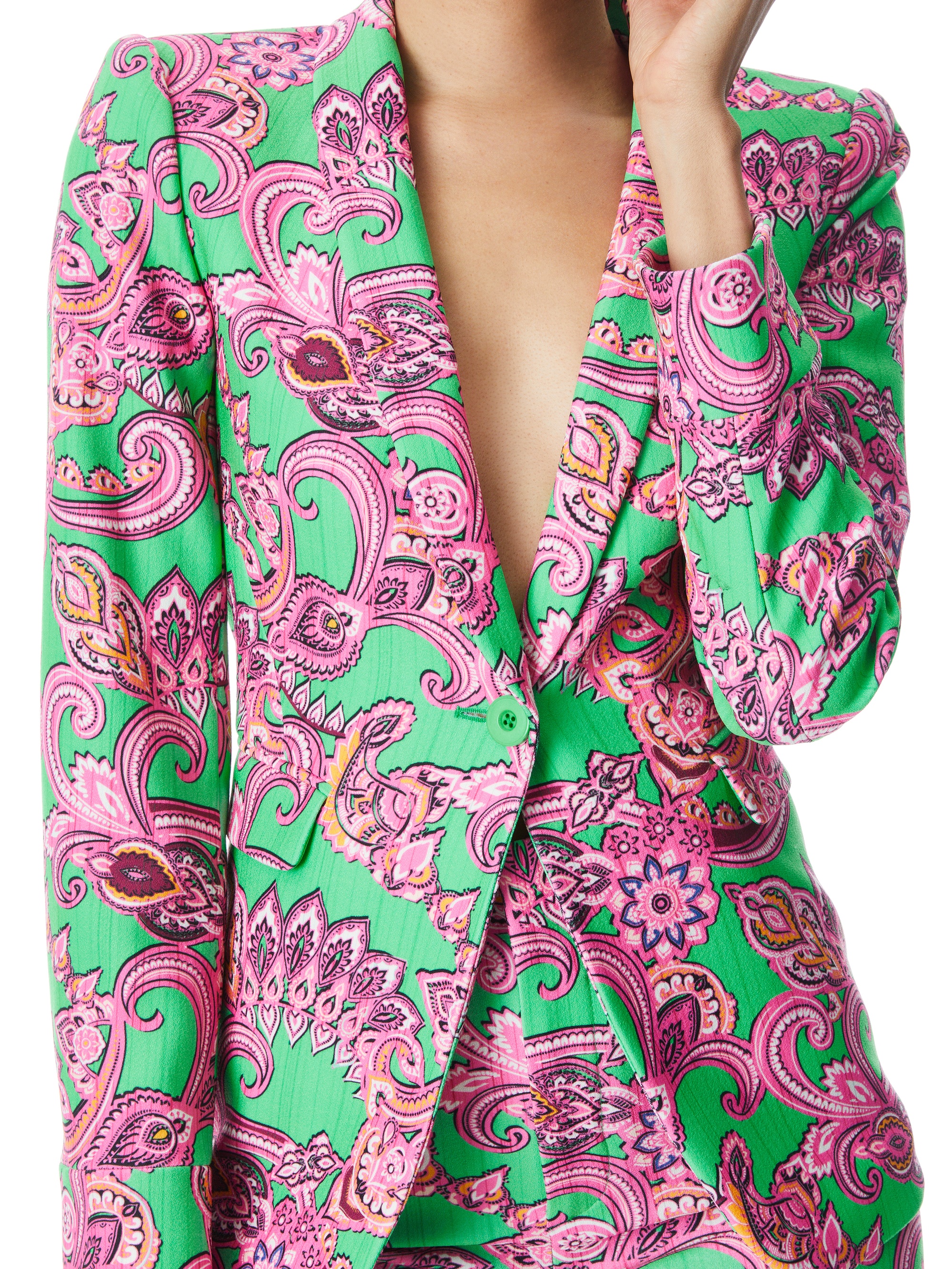 MACEY CUFFED SHAWL COLLAR BLAZER - 5