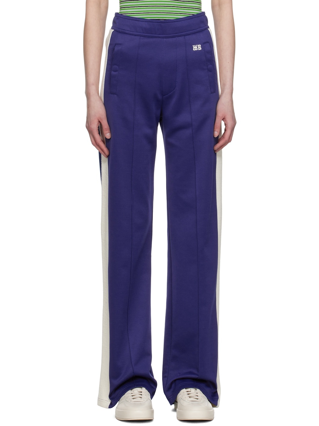 Blue Mantra Track Pants - 1