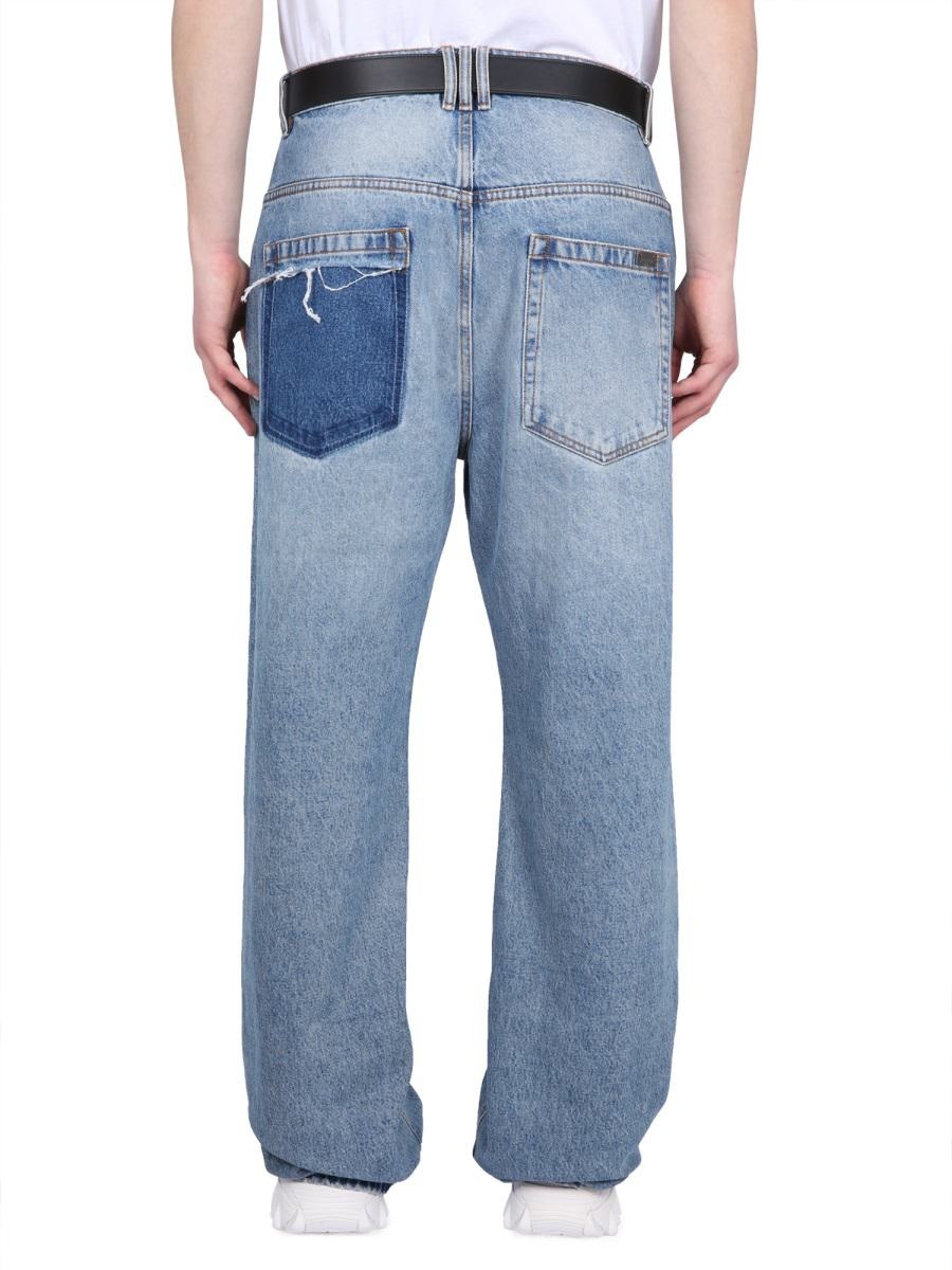 BALMAIN LOOSE FIT JEANS - 4