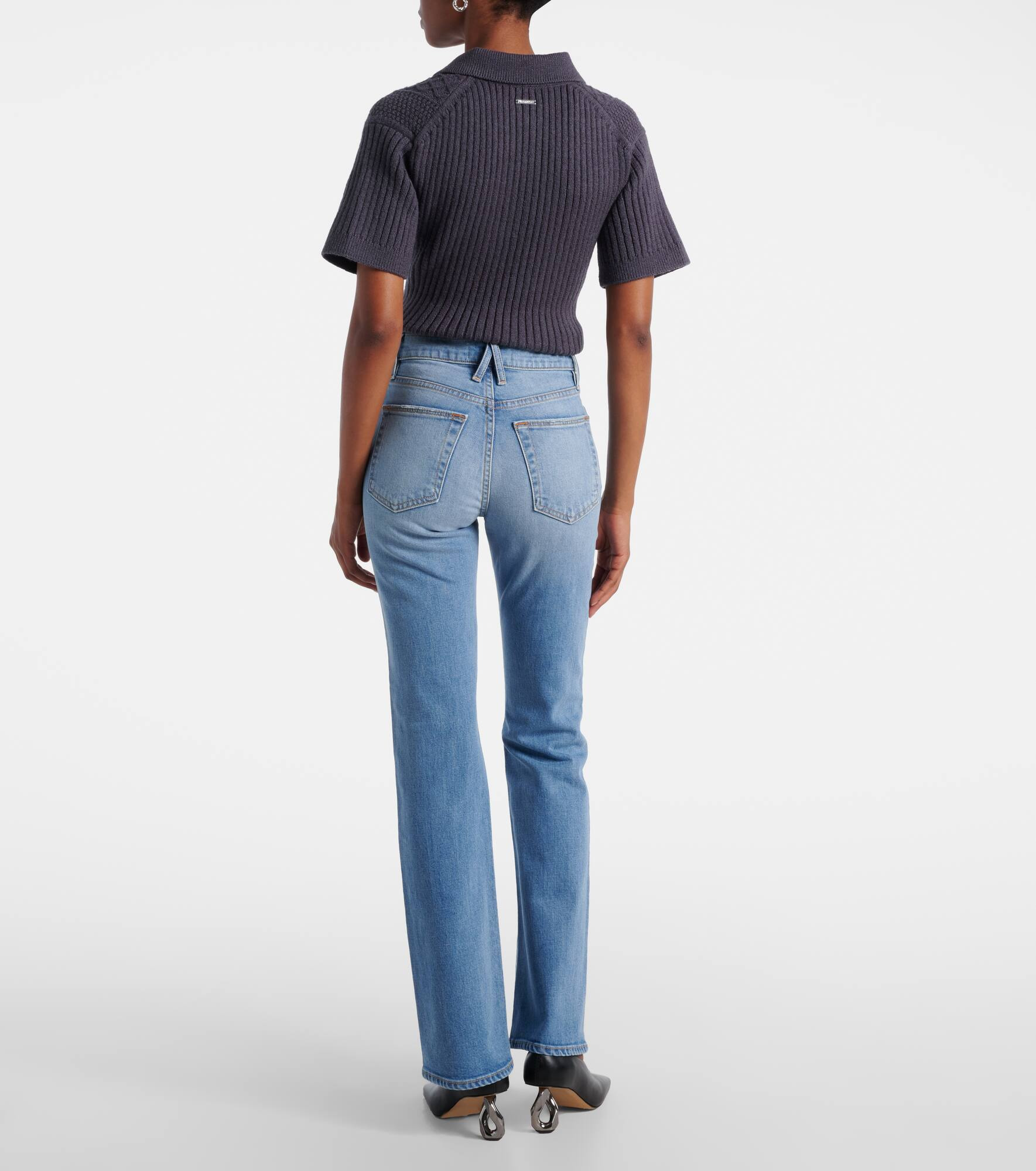 Anita high-rise bootcut jeans - 3