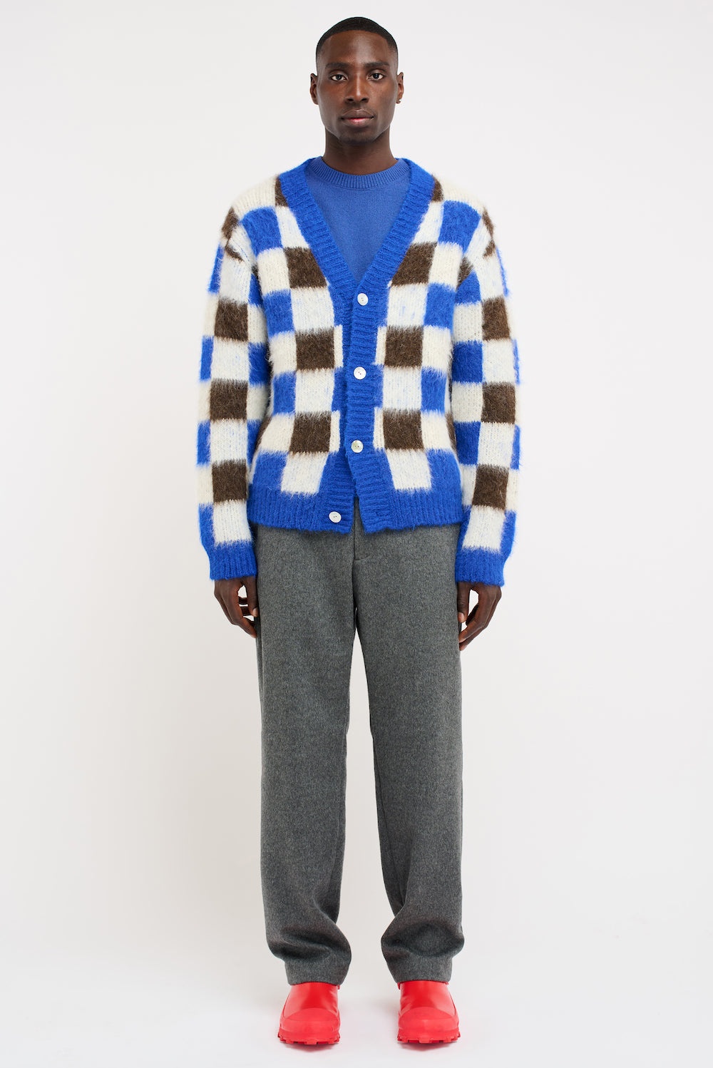 THISTLE GINGHAM CARDIGAN - 3