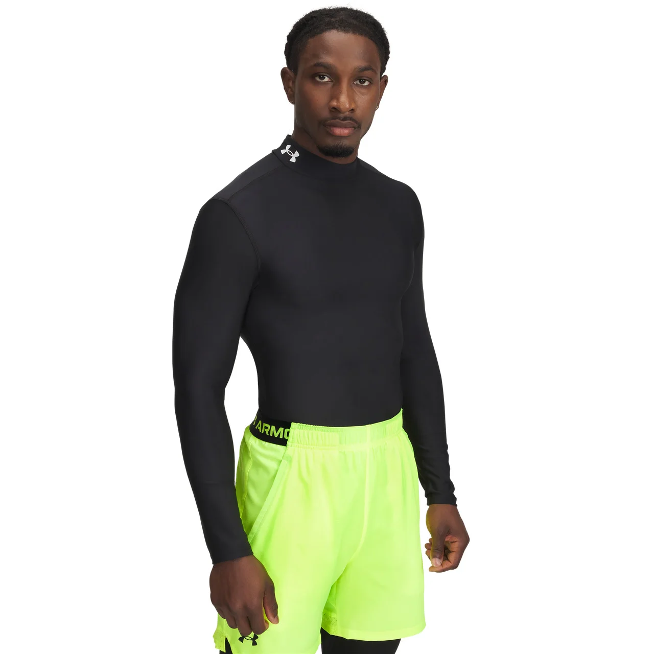 Under Armour Mens Under Armour Heatgear Og Compression Mock L/S - 1