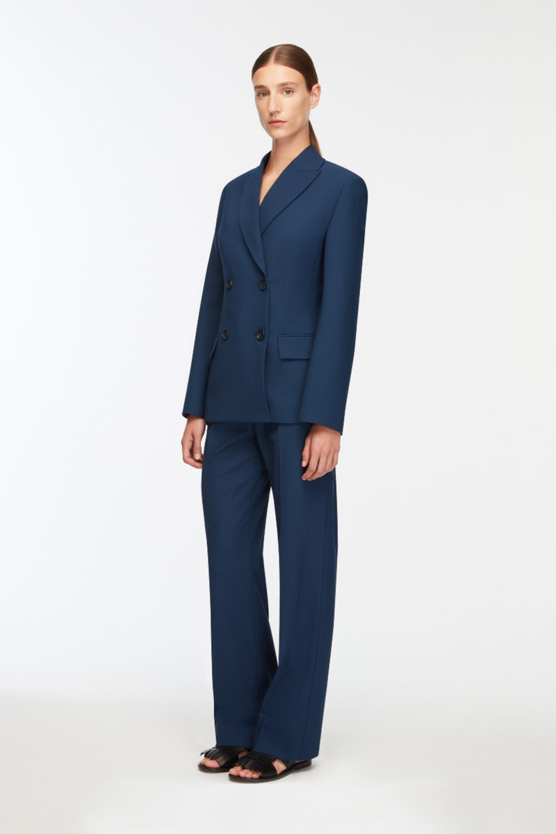 Firston Jacket In Navy Summer Wool 3