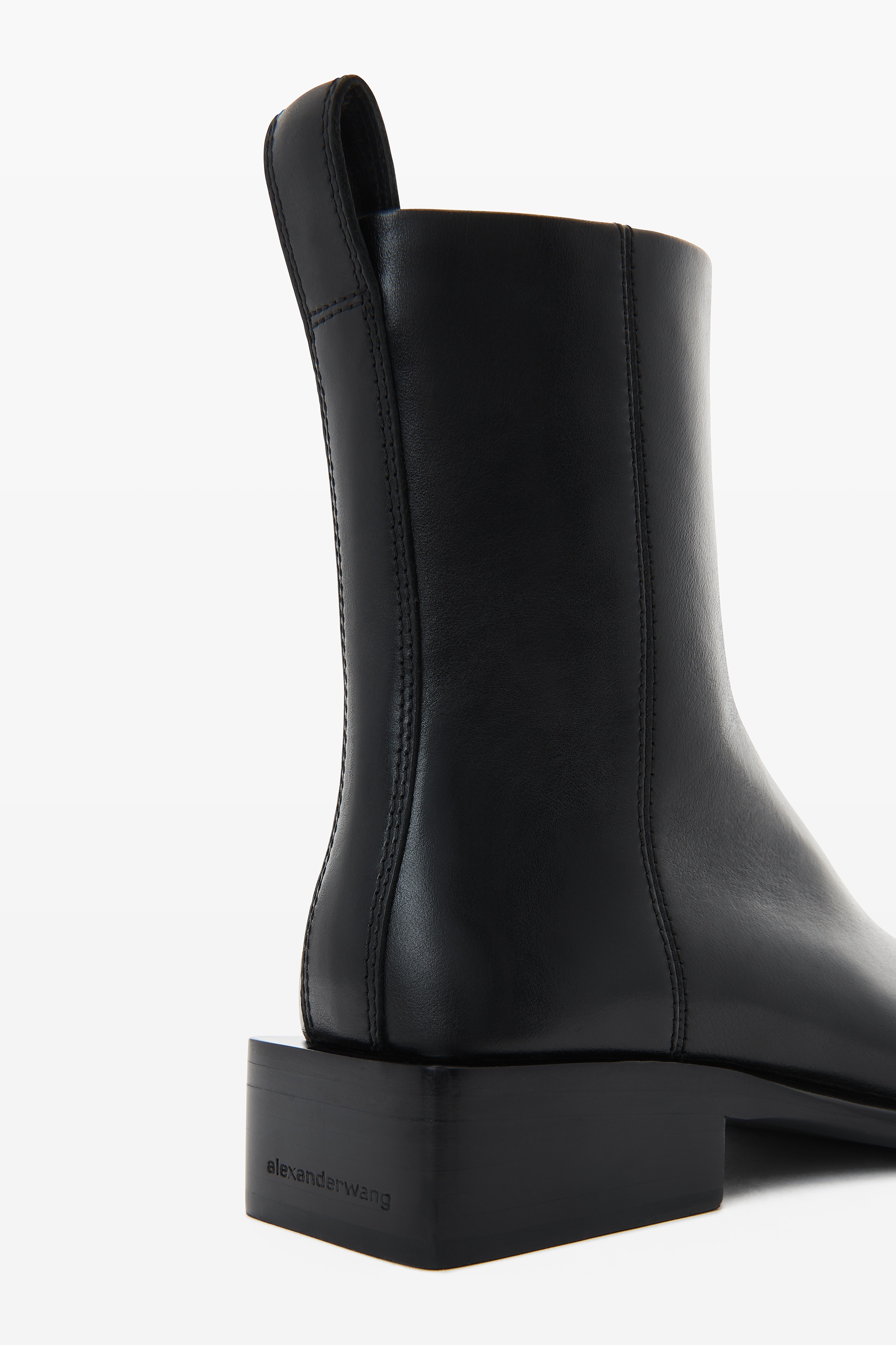 throttle leather ankle boot - 4