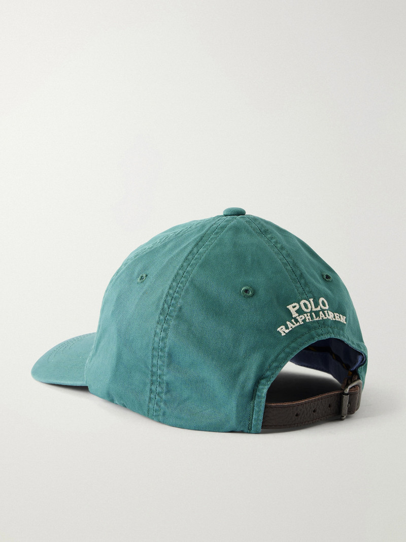 Logo-Embroidered Cotton-Blend Twill Baseball Cap 4