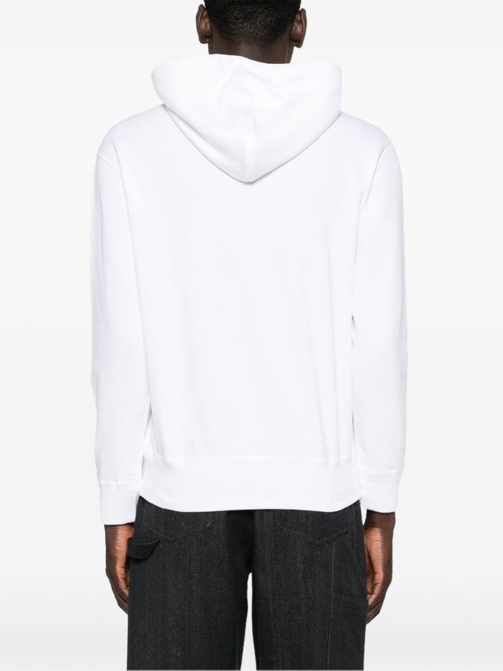 signature heart-patch hoodie - 5