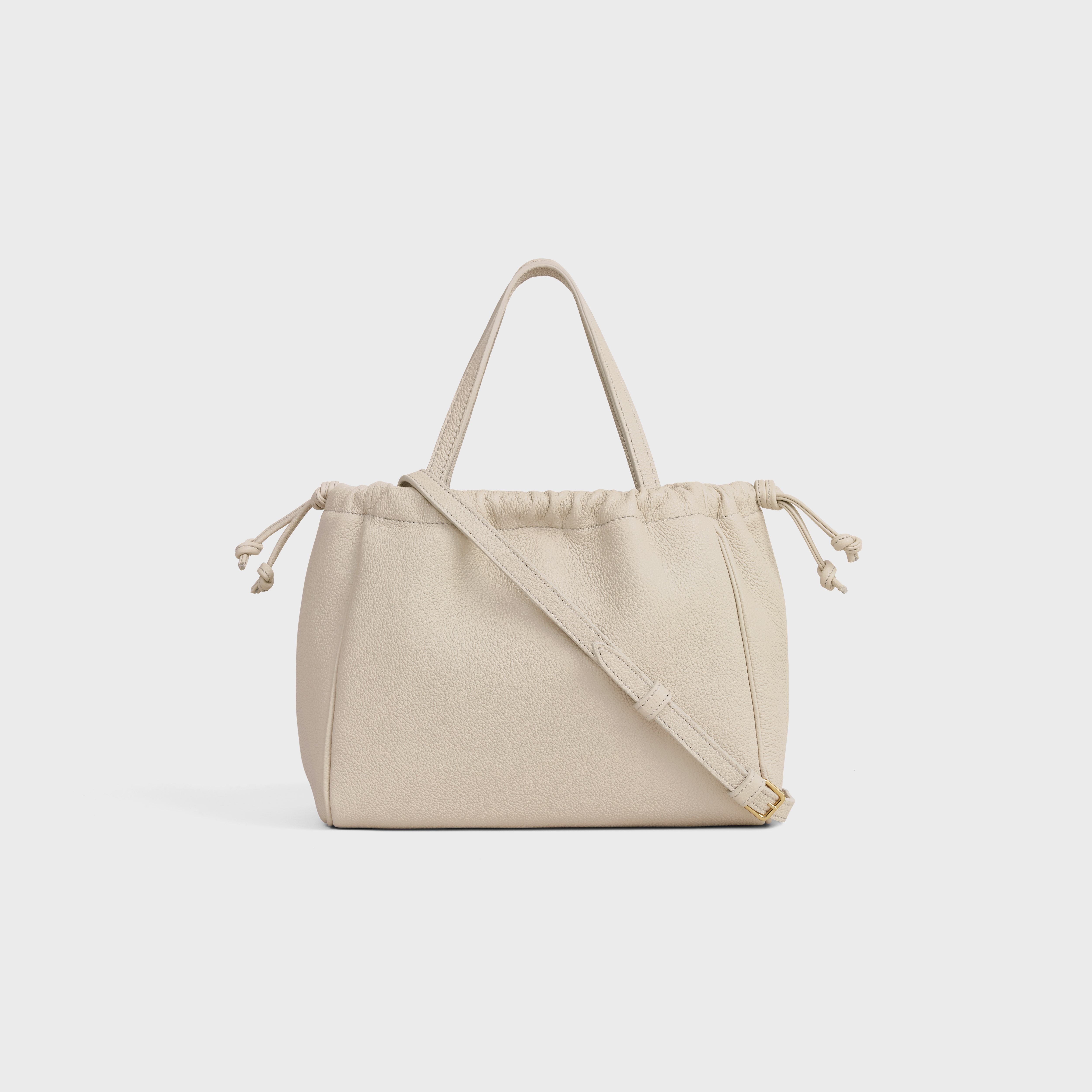 SMALL CABAS DRAWSTRING CUIR TRIOMPHE in Grained calfskin - 3