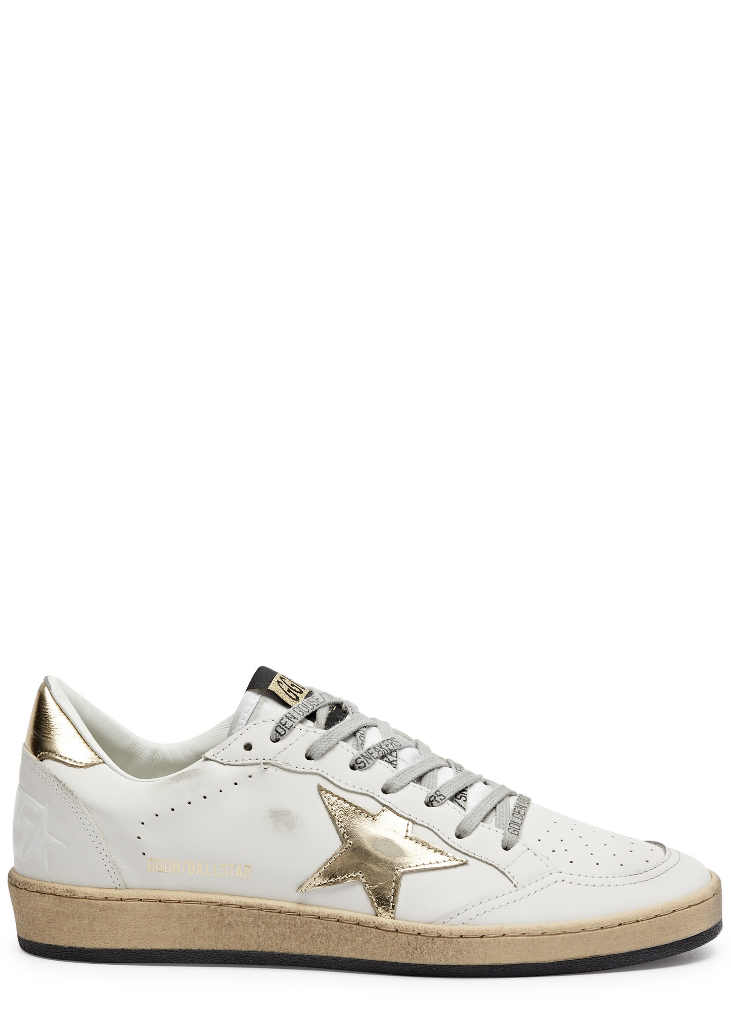 Ball Star distressed leather sneakers - 1