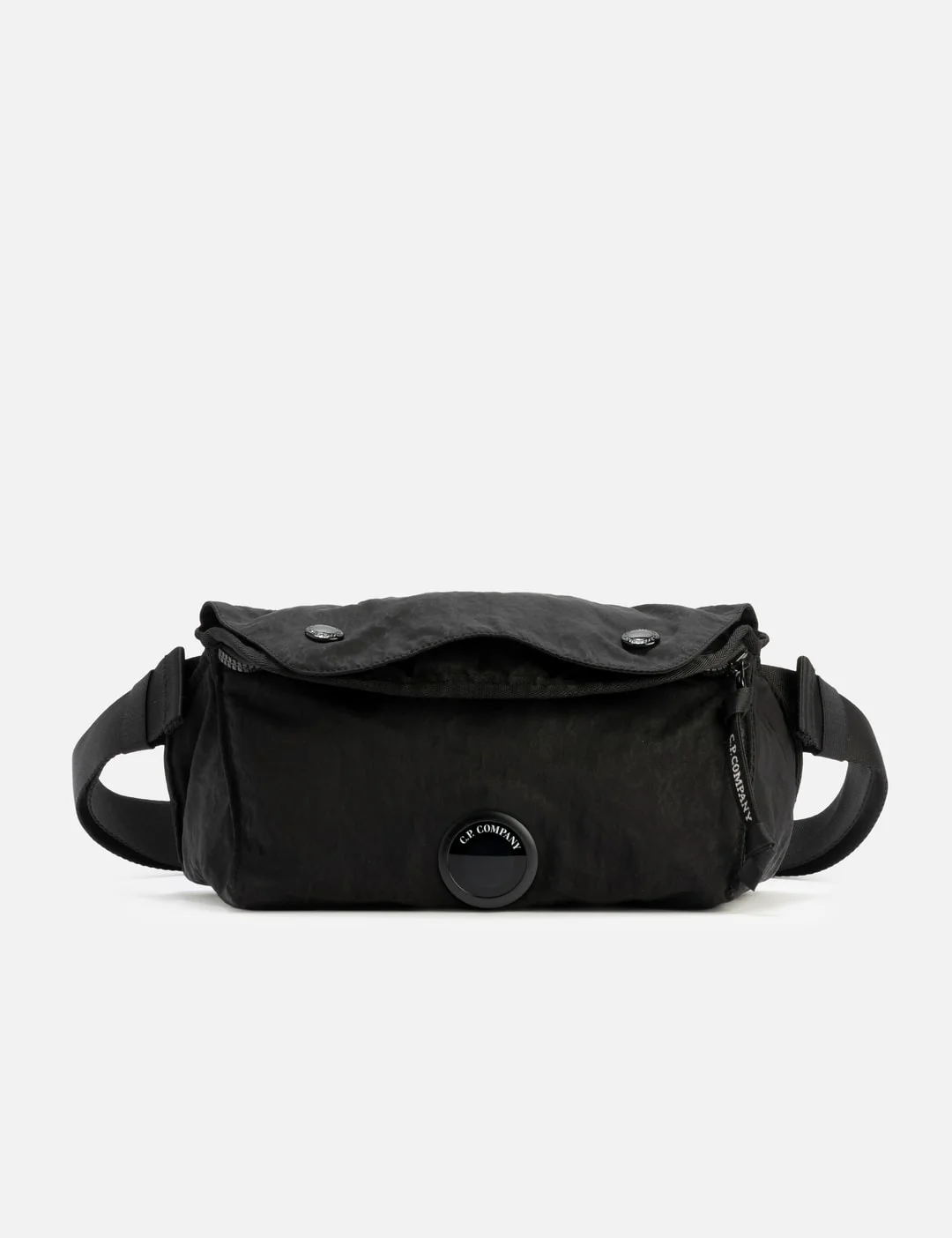 NYLON B LENS ZIPPED WAIST BAG - 1