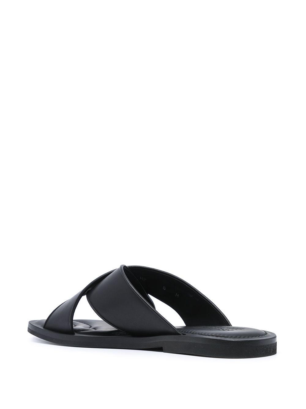 crossover strap sandals - 3