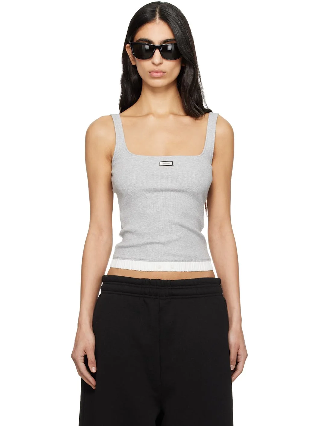 Gray Lounge Tank Top - 1