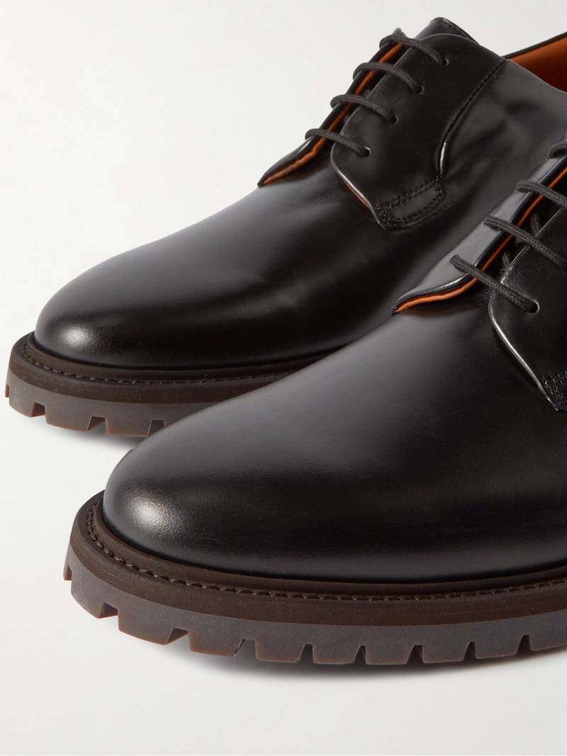 Leather Derby Shoes 6