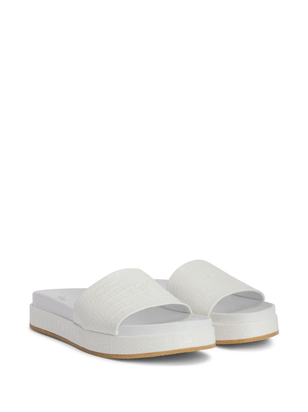 Gz-indi leather slides - 2