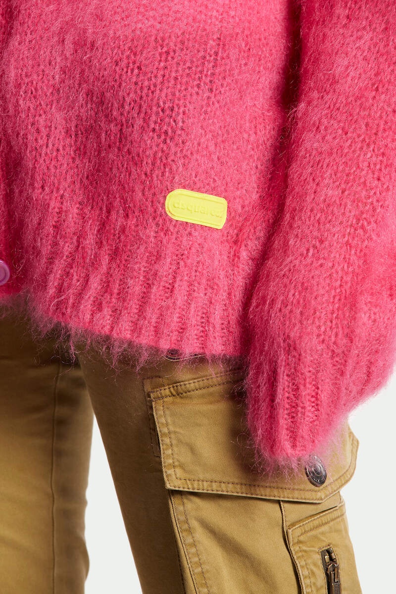 MOHAIR CARDIGAN KNIT - 5
