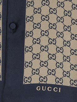 Gucci Men Camigia In Silk - 3