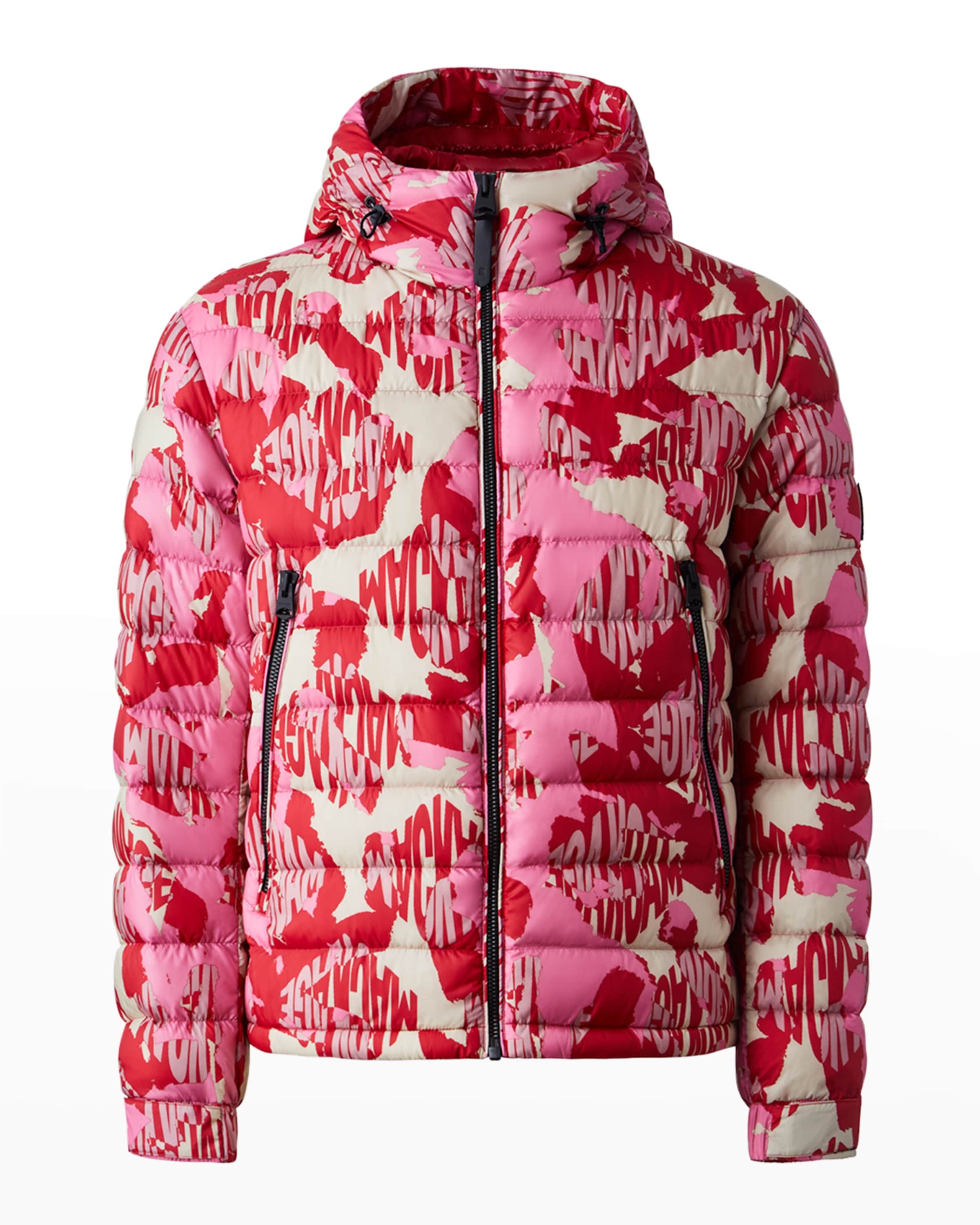 Men's Keagan-NV Printed Puffer Jacket - 1