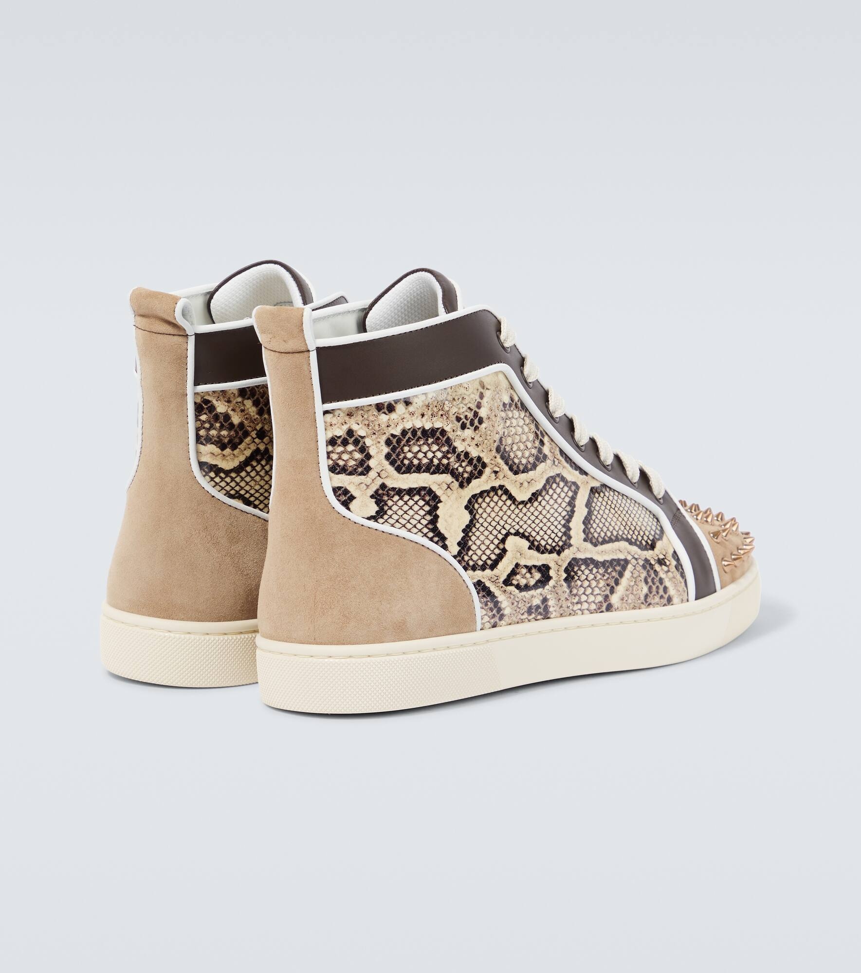 Lou Spikes leather sneakers - 6