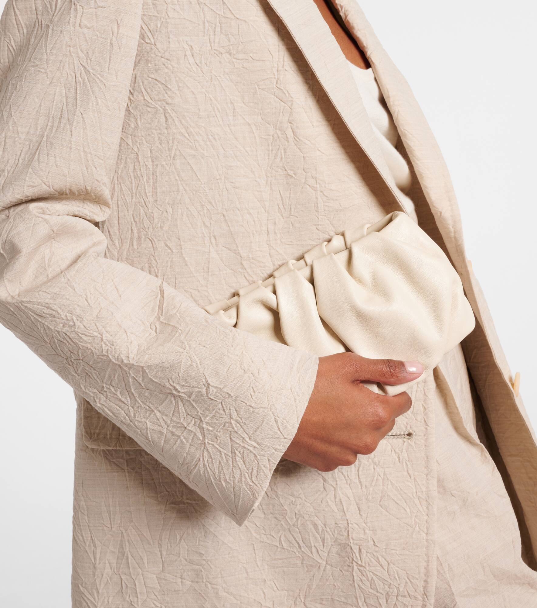 Bean leather shoulder bag - 6