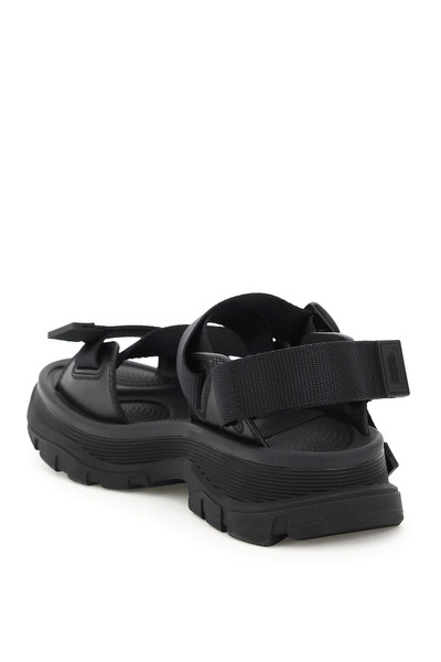 Alexander McQueen TREAD SANDALS WITH WEB STRAP FASTENING outlook